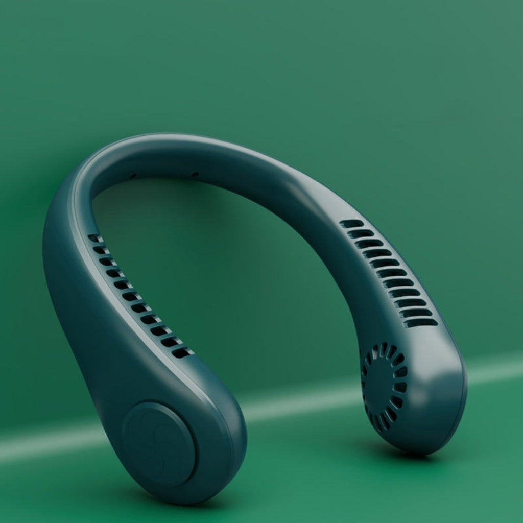 Portable Hands-Free Neckband Fan Personal Cooling Fan for Women