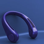 Portable Hands-Free Neckband Fan Personal Cooling Fan for Women