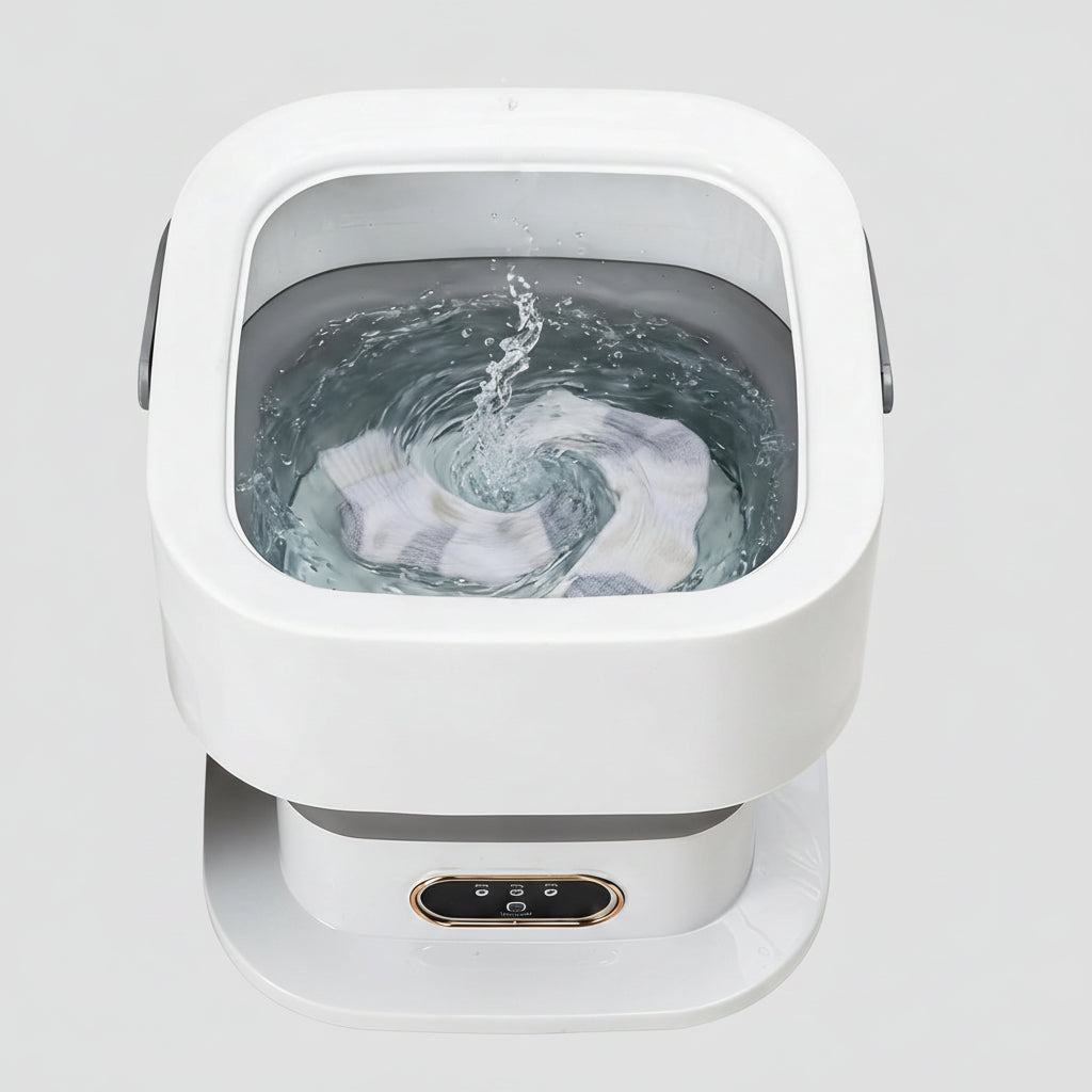 Portable Mini Compact Washing Machine for Travel and Camping