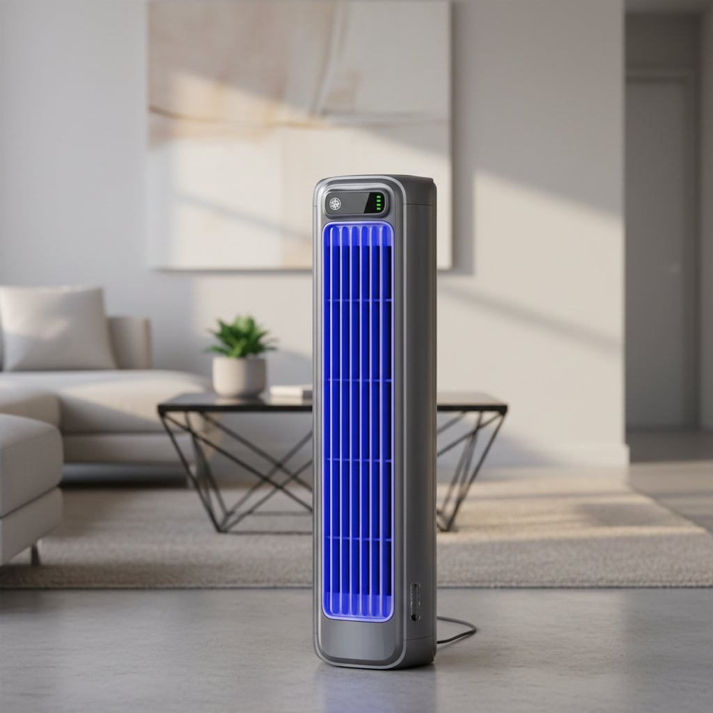 Portable Slim Tower Fan Household Appliance