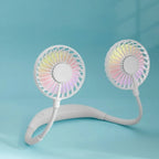 Portable USB Neckband Fan Personal Cooling Fan