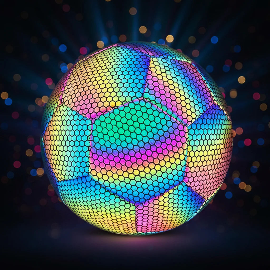 Reflective Soccer Training Ball World Championship Night Play