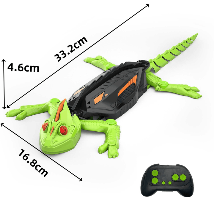 Remote Control Robotic Lizard Toy with LED Eyes