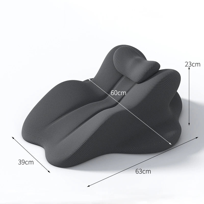Ergonomic Memory Foam Reading & Lounging Wedge Pillow