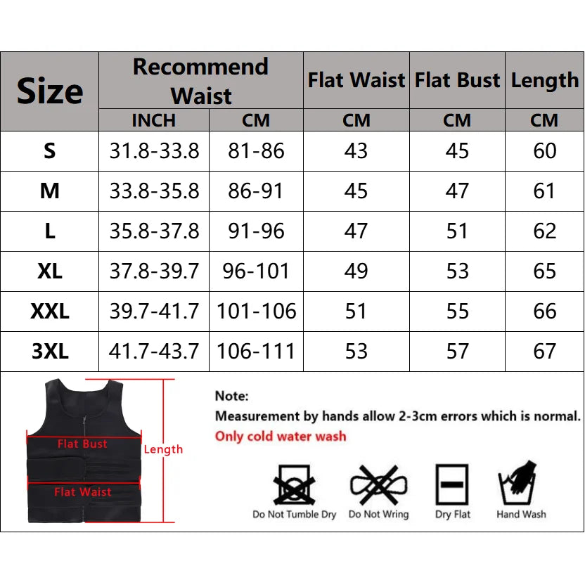 Men's Compression Workout Vest with Adjustable Waist Straps