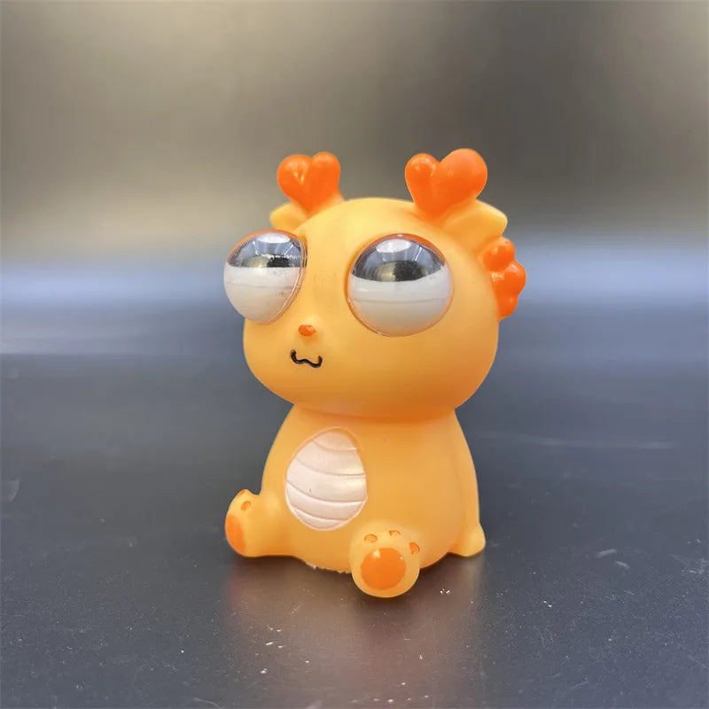 Dragon Pop-Eye Squeeze Toy – Sensory Stress Relief Fidget