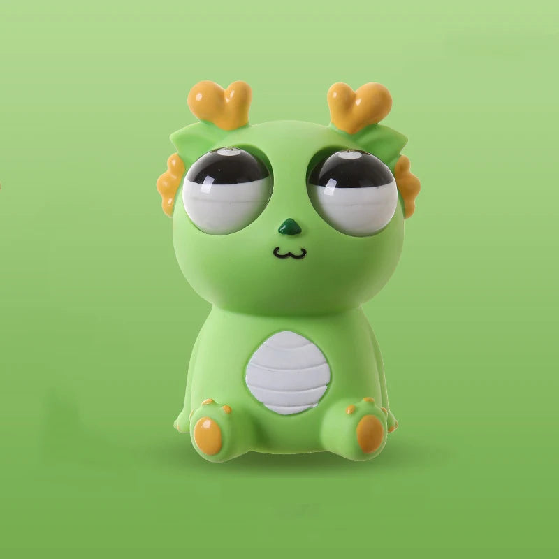 Dragon Pop-Eye Squeeze Toy – Sensory Stress Relief Fidget