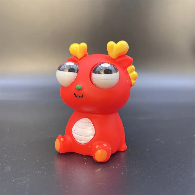 Dragon Pop-Eye Squeeze Toy – Sensory Stress Relief Fidget
