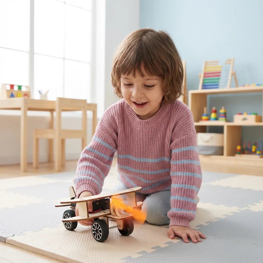 STEM Educational Science Toy Wooden Model Kit