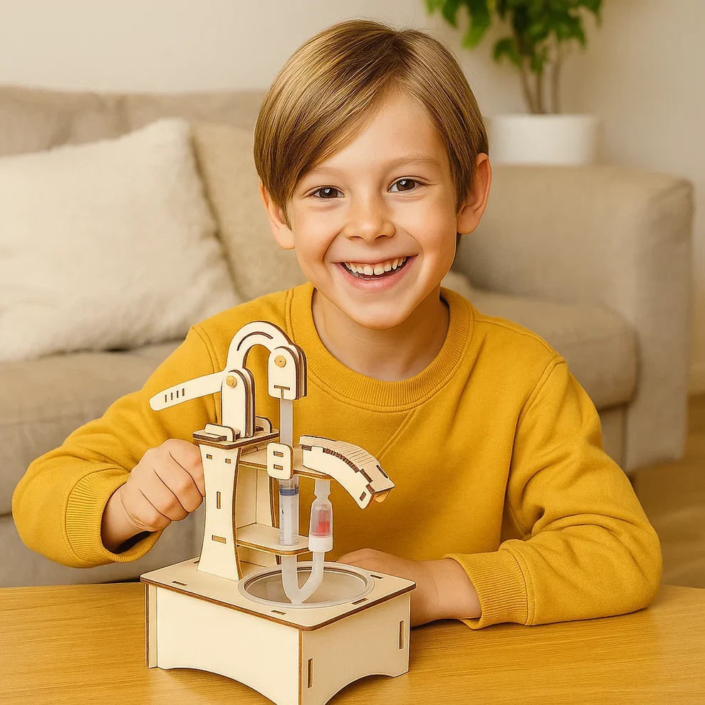 STEM Educational Science Toy Wooden Model Kit