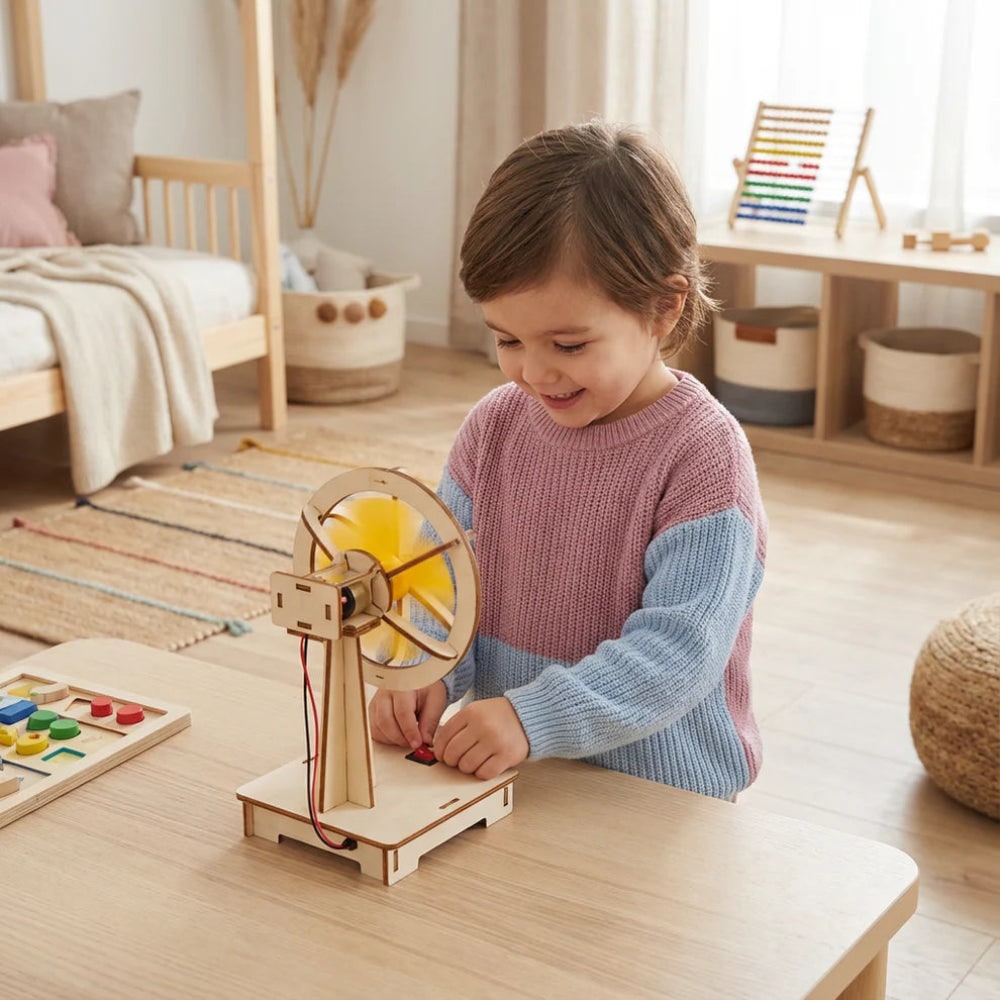 STEM Educational Science Toy Wooden Model Kit