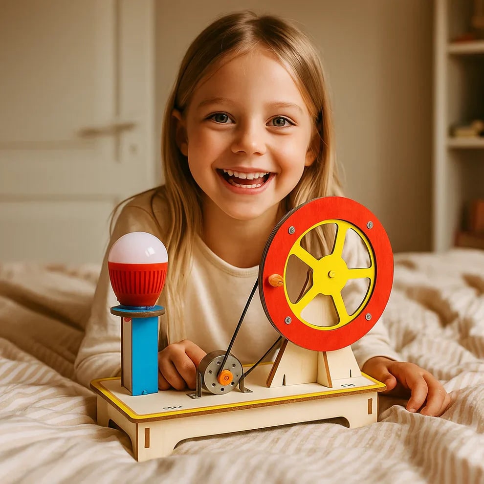 STEM Educational Science Toy Wooden Model Kit