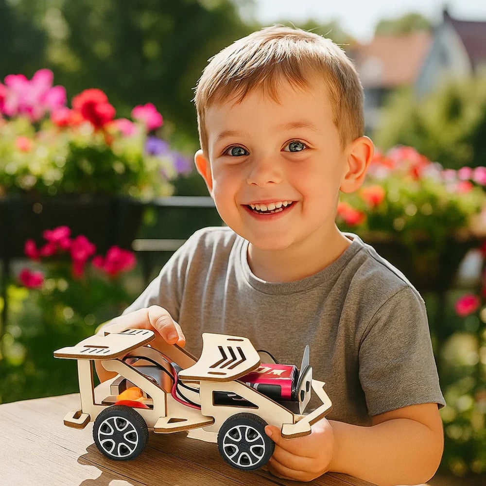 STEM Educational Science Toy Wooden Model Kit
