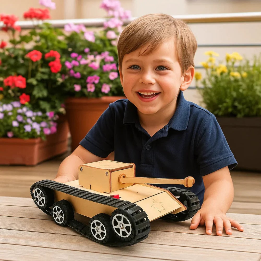 STEM Educational Science Toy Wooden Model Kit
