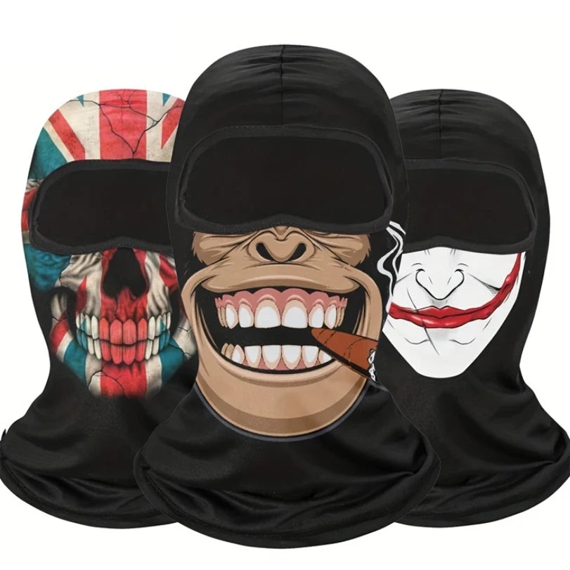 Skull Face Mask – Breathable Full Face Cover