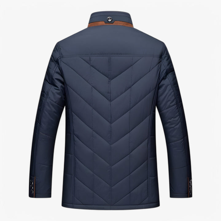Men quilted jacket
