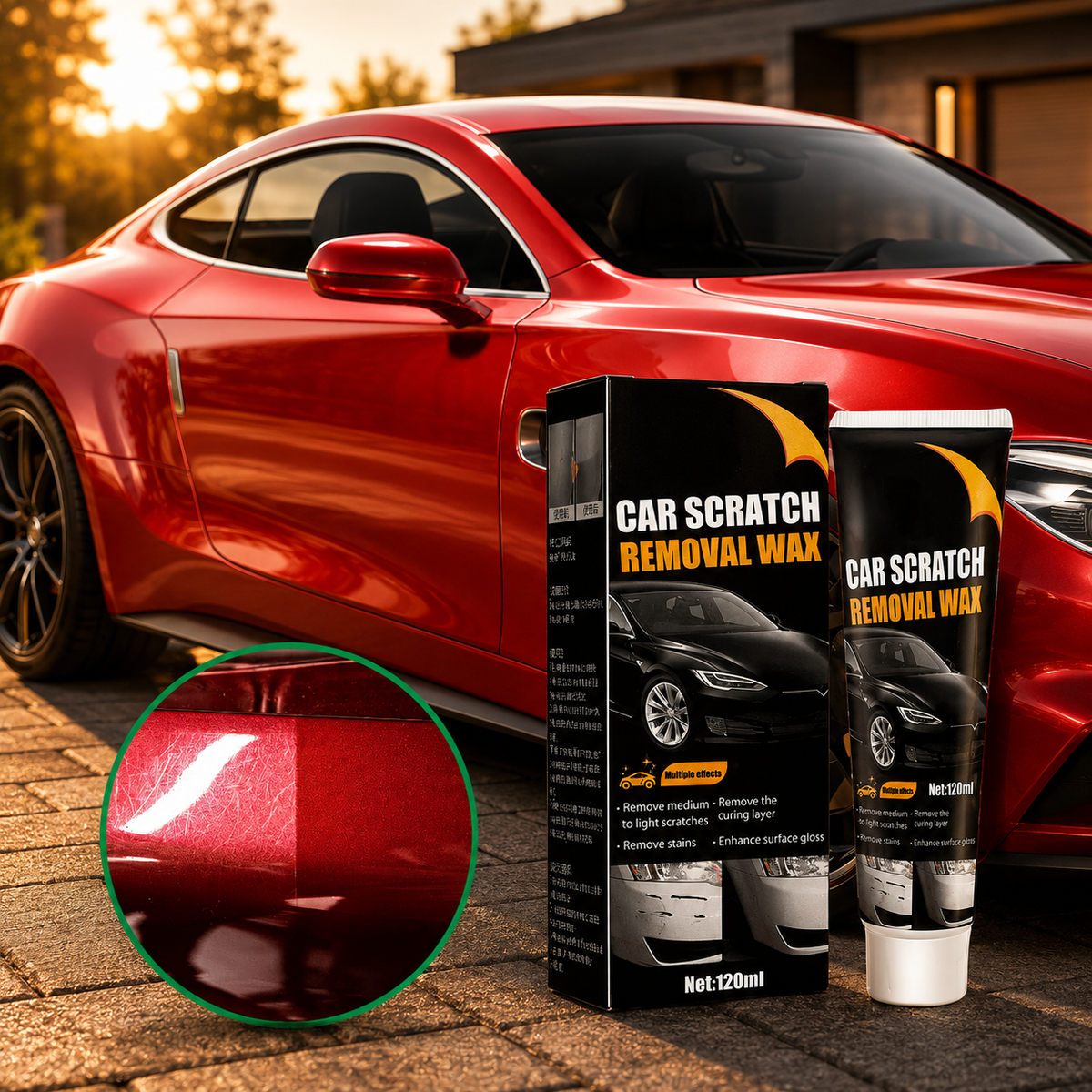 Scratch Remover Paste Paint Repair Vehicle Scratch Repair Care