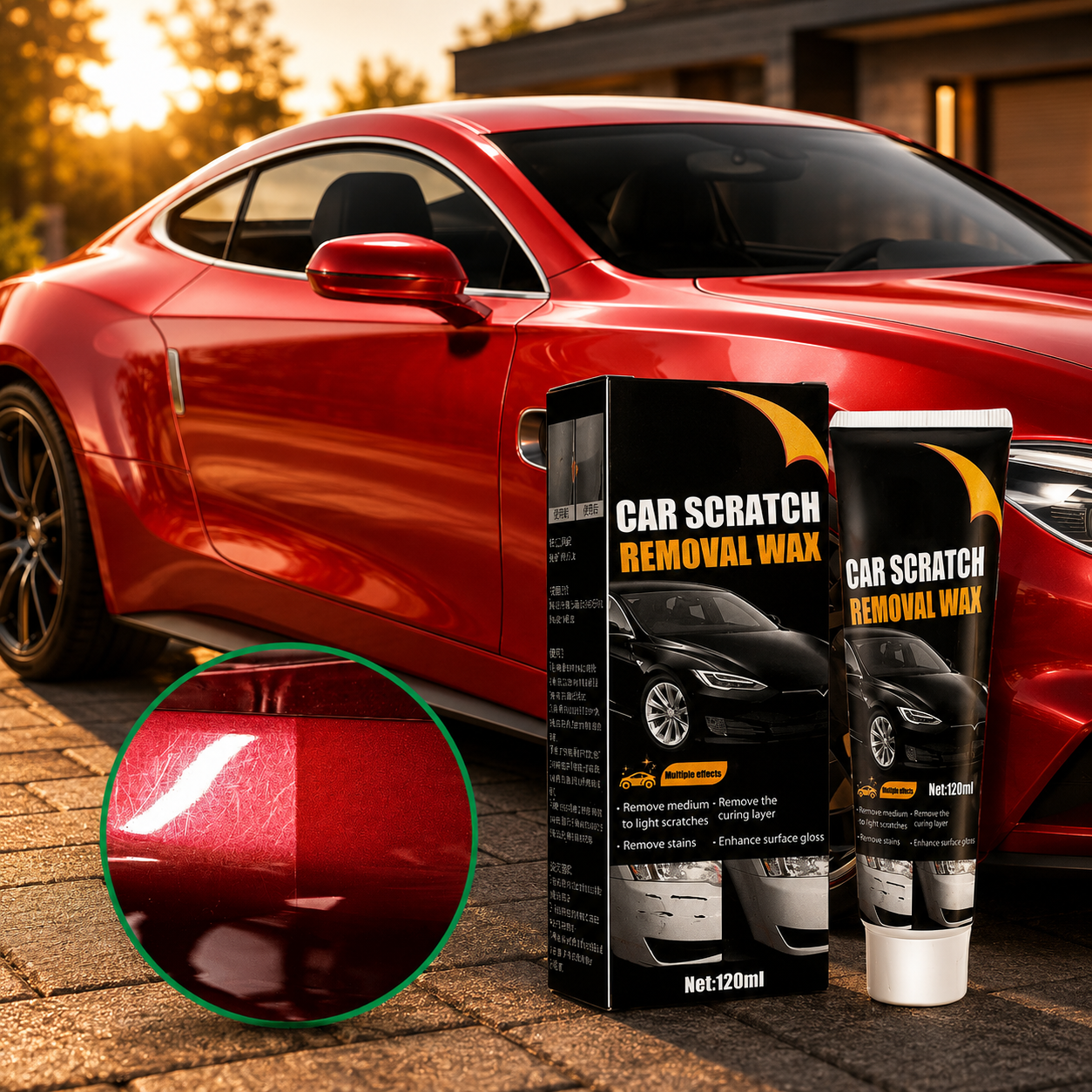 Scratch Remover Paste Paint Repair Vehicle Scratch Repair Care