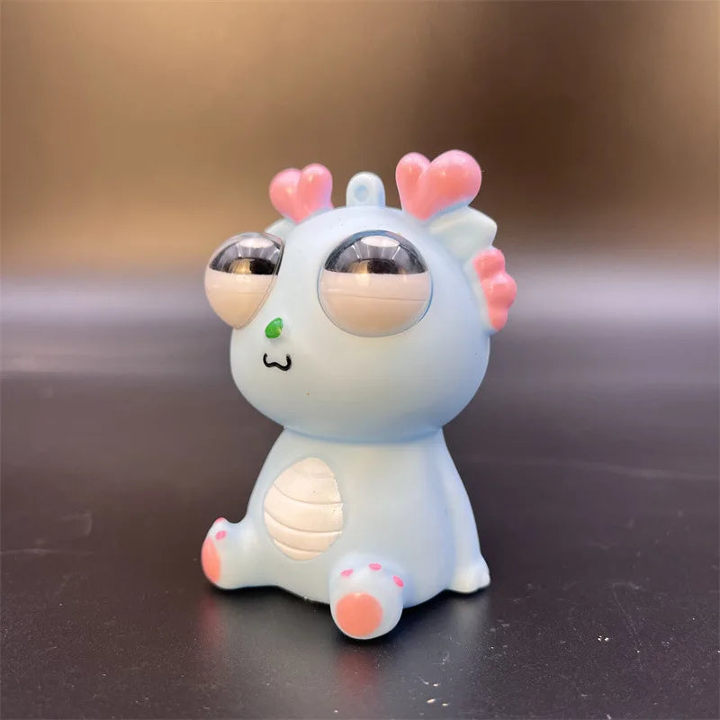 Dragon Pop-Eye Squeeze Toy – Sensory Stress Relief Fidget