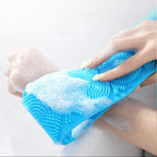 Silicone Body Shower Brush Exfoliating Massage Cleansing Brush