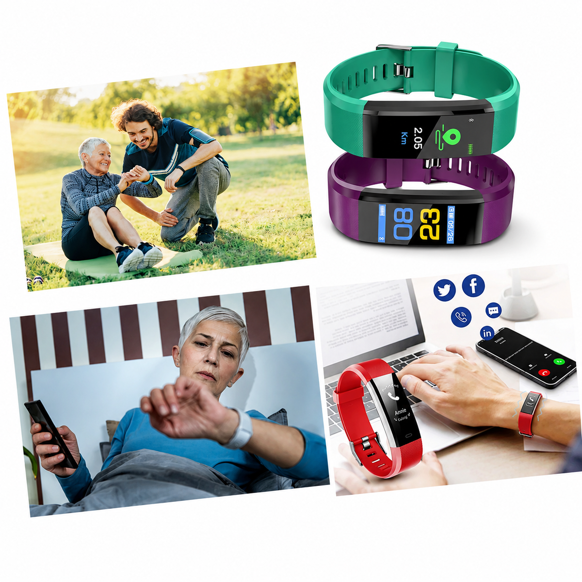 Smartwatch Fitness Tracker Digital Sport Watch