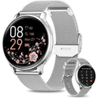 Smartwatch Fitness Tracker for Women Square Touchscreen Wristwatch