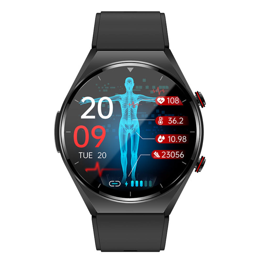 Smartwatch Square Fitness Tracker Heart Rate Activity Sports Watch