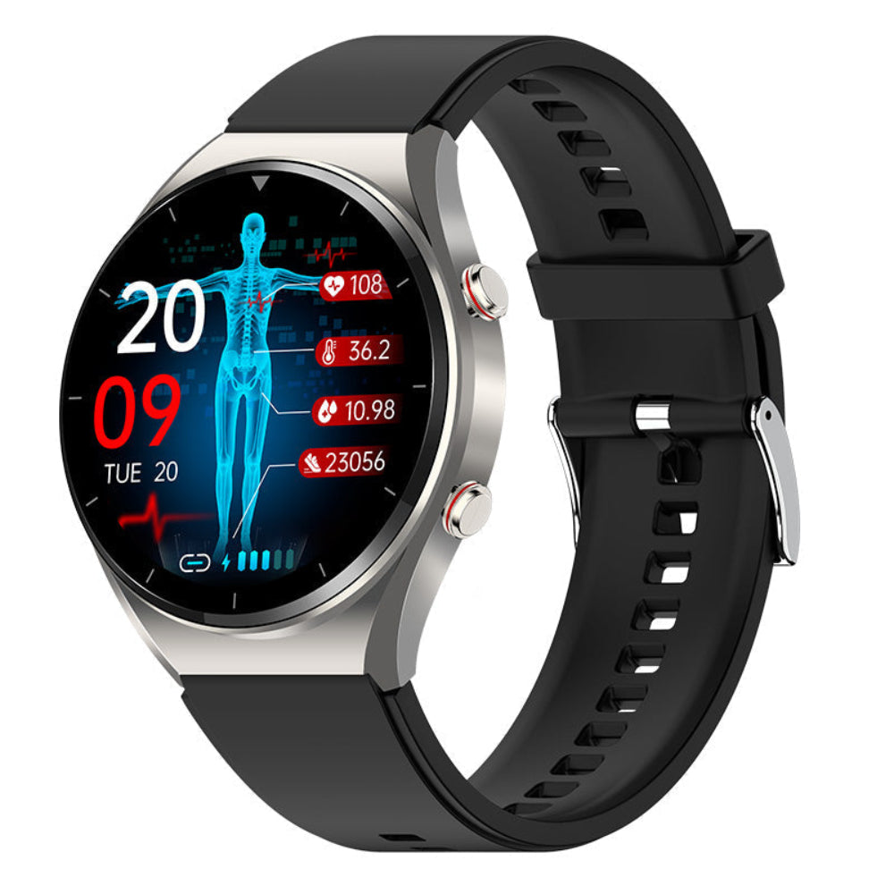 Smartwatch Square Fitness Tracker Heart Rate Activity Sports Watch