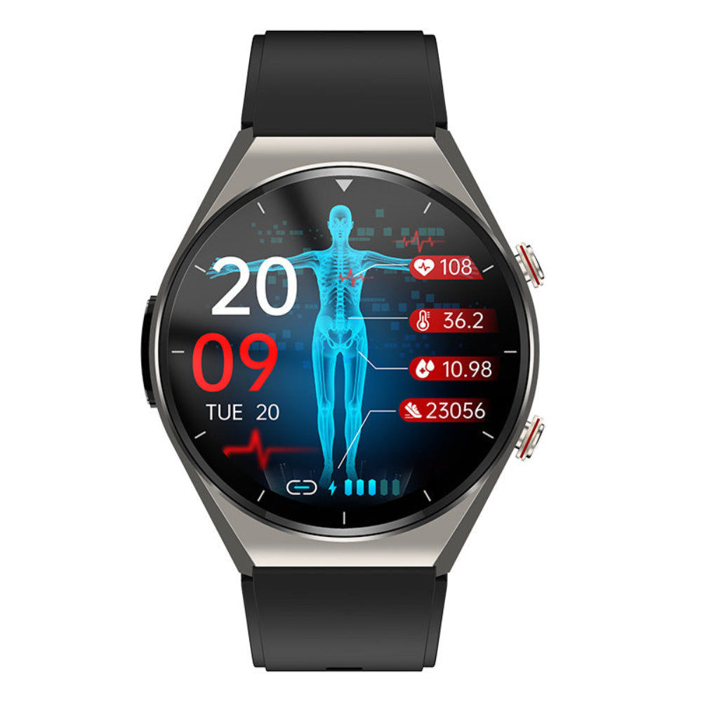 Smartwatch Square Fitness Tracker Heart Rate Activity Sports Watch