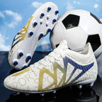 Soccer Cleats Studded Football Shoes for Grass Field