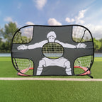Soccer Goal Portable Target Wall Training Net