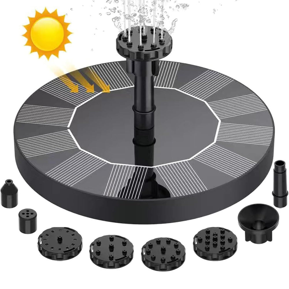 Solar Floating Fountain Water Pump for Garden Pond