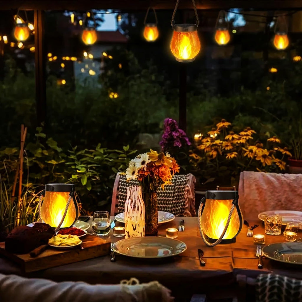 Solar Outdoor Weatherproof LED Lantern