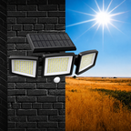 Solar Powered Outdoor LED Light Panel