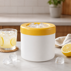 Square Ice Cube Tray with Lid Stackable Ice Cube Storage Container