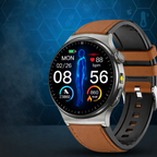Square Smartwatch with EKG Blood Pressure and Oxygen Monitor
