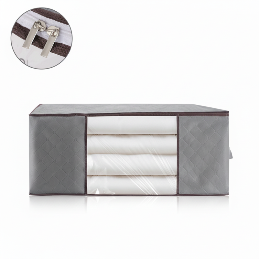 Storage Boxes for Clothes 3 Piece Set with Window Organizer