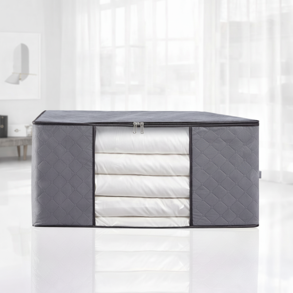 Storage Boxes for Clothes 3 Piece Set with Window Organizer