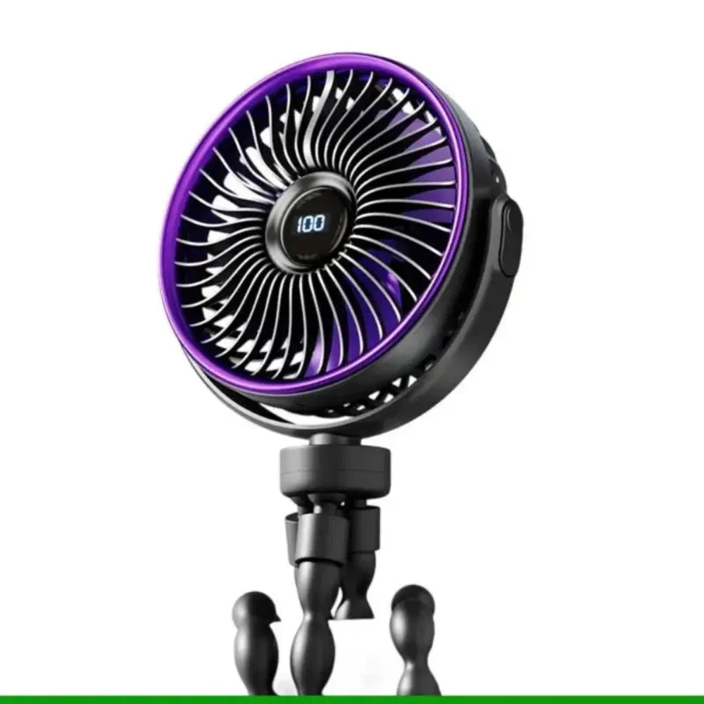 Stroller Clip Fan Portable Battery Operated Small Fan