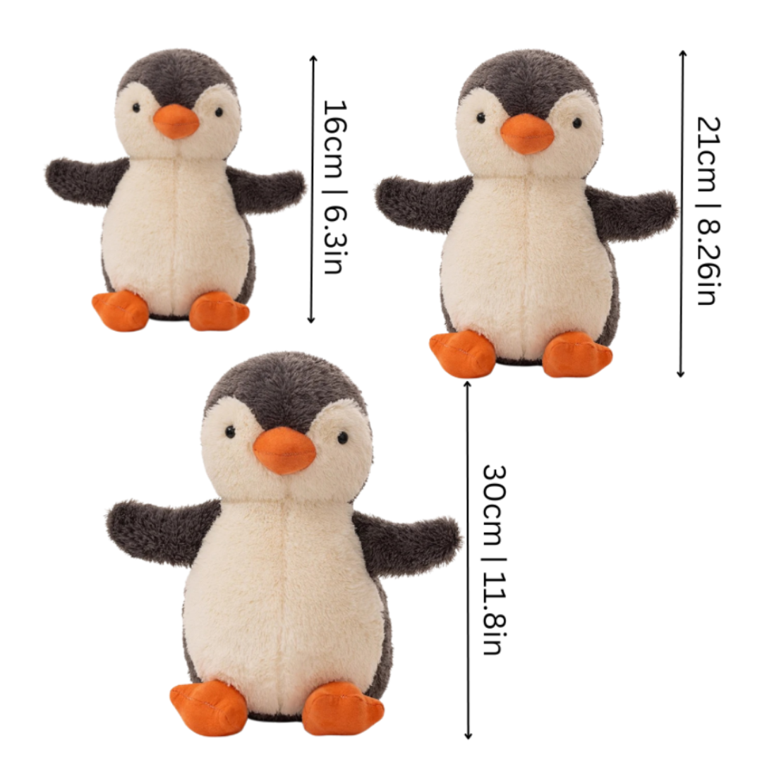 Stuffed Penguin Plush Toy Soft Cuddle Animal Sleep Companion