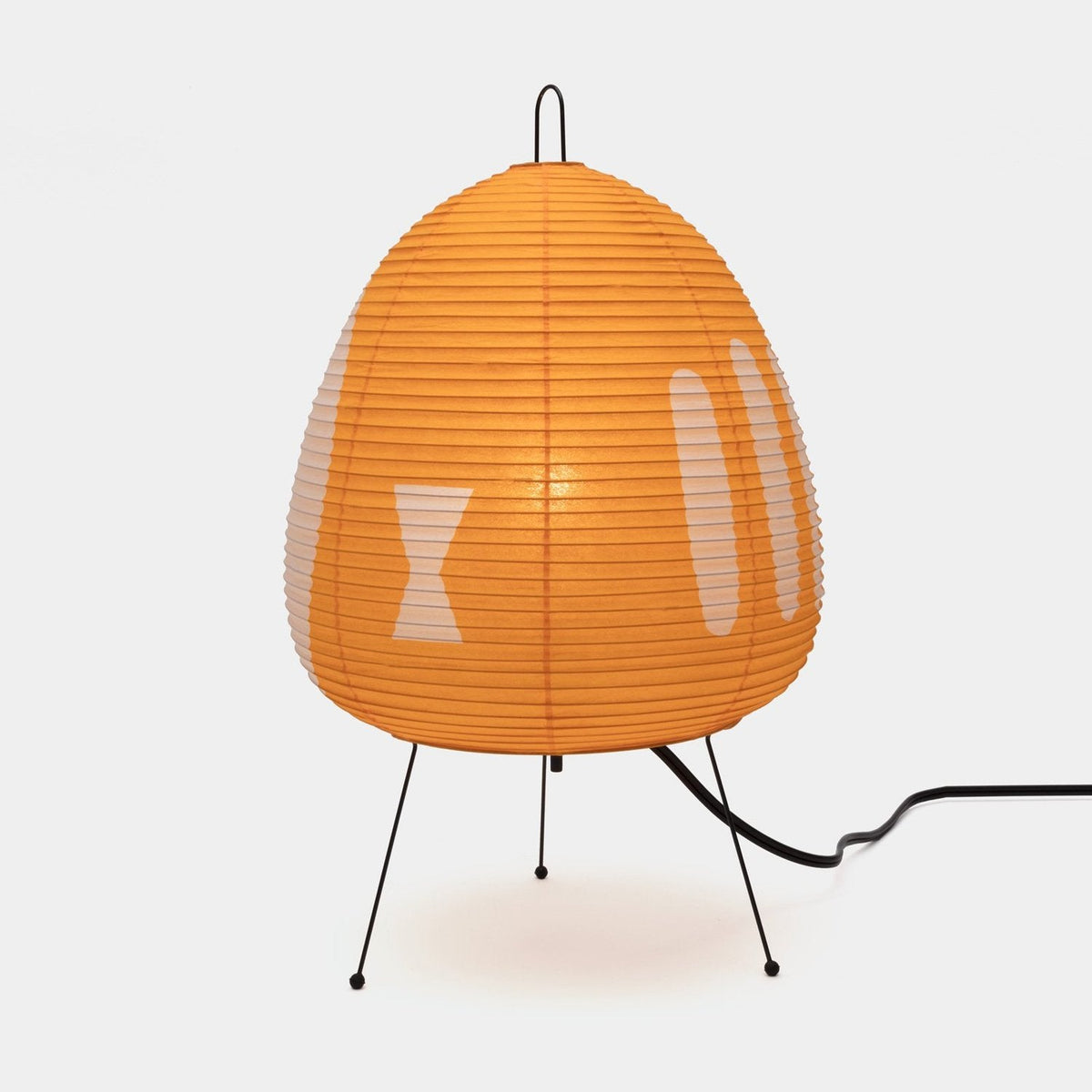 Table Lamp Rice Paper Shade Japanese Style Retro Design