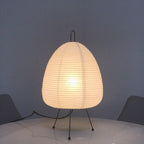 Table Lamp Rice Paper Shade Japanese Style Retro Design