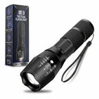 Tactical LED Flashlight USB Rechargeable Handheld Portable Light