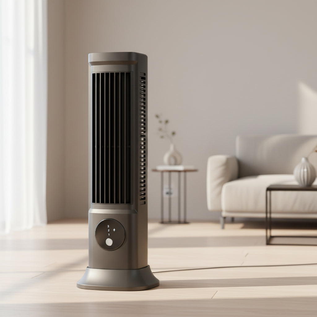 Tower Fan Air Cooler Portable Household Cooling Appliance