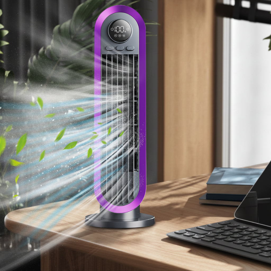 Tower Fan Standing Household Cooling Appliance