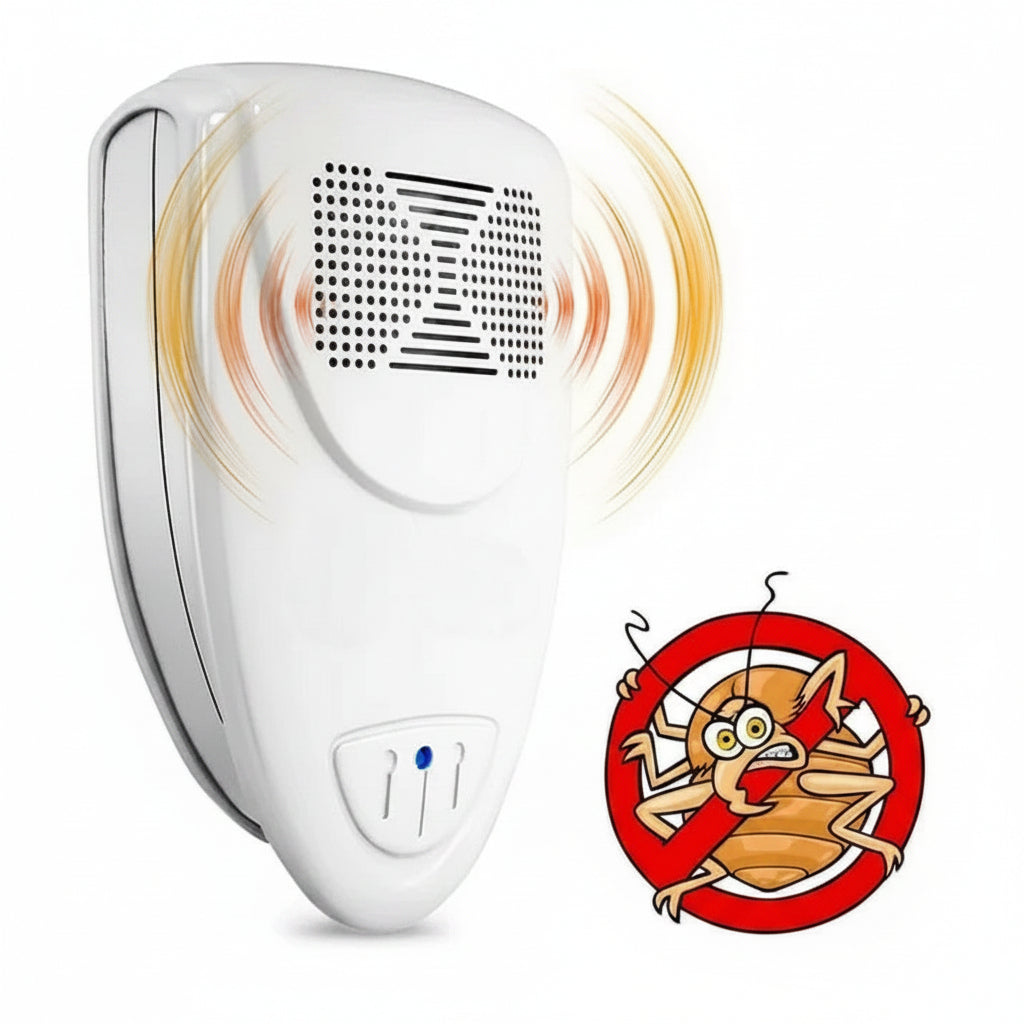 Ultrasonic Bed Bug Repeller Electric Plug Pest Control Device