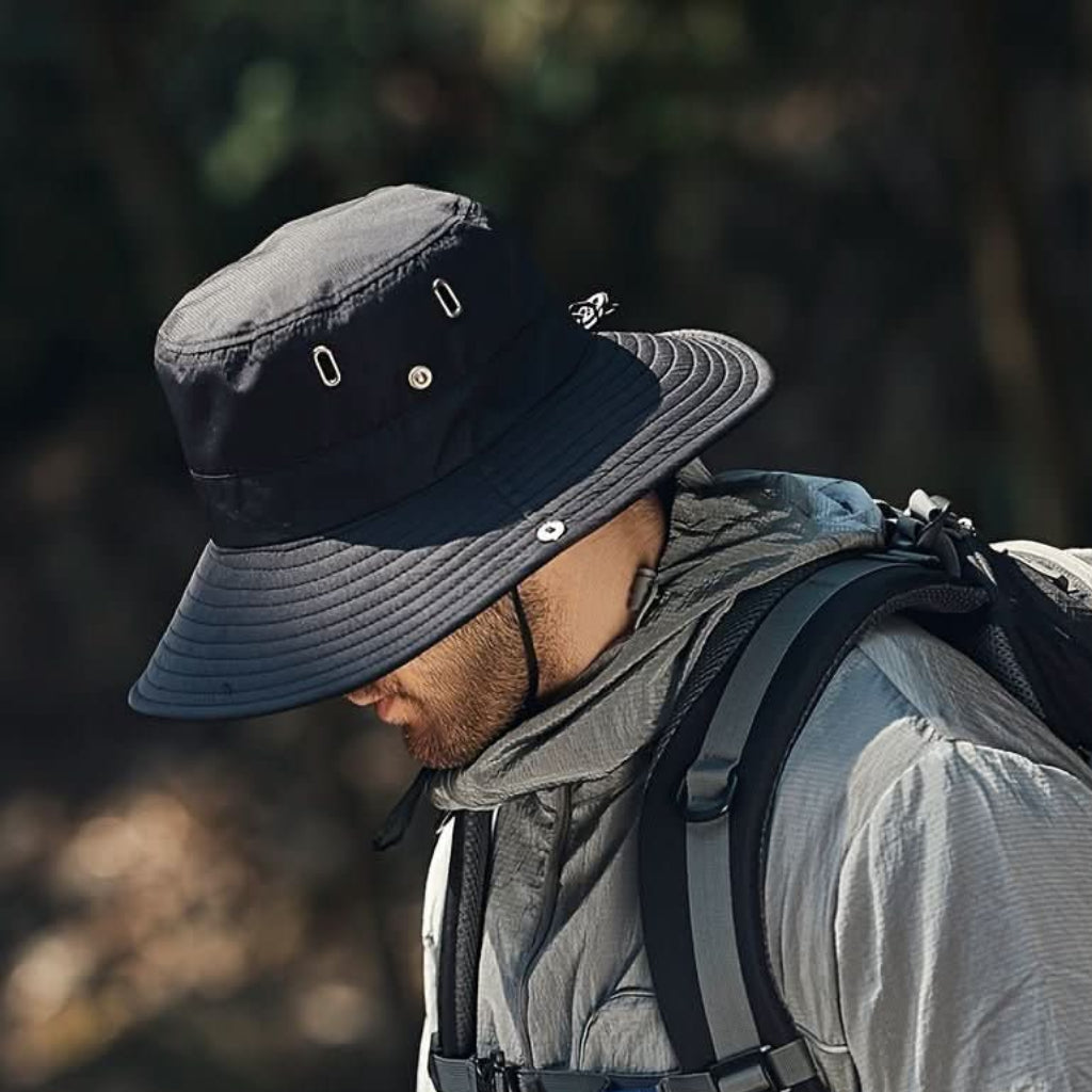 Wide Brim Hiking Sun Hat UV Protection Outdoor Hat