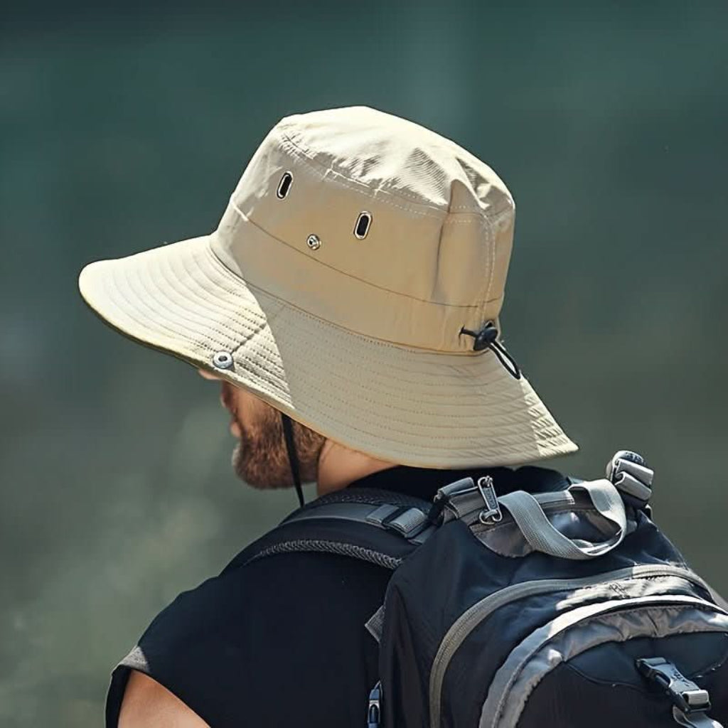 Wide Brim Hiking Sun Hat UV Protection Outdoor Hat