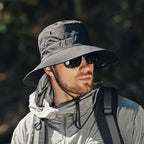 Wide Brim Hiking Sun Hat UV Protection Outdoor Hat