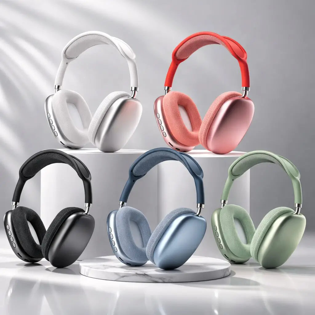Wireless Bluetooth Over Ear Noise Cancelling Headphones